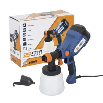 Pistola de Pintura Elétrica 900ml 400W 220V Dexter