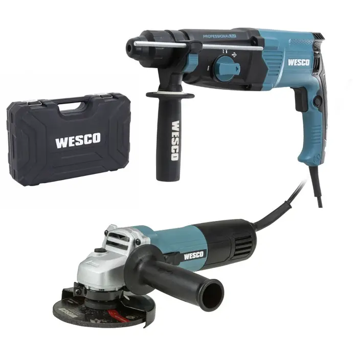 Combo Martelete Perf-Romp WS3229K + Esmerilhadeira WS4740 Wesco