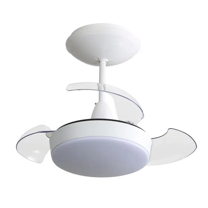 Ventilador de Teto Pro LED 2 Lâmpadas Controle Remoto Aliseu