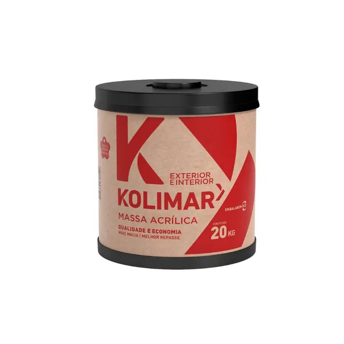 Massa Acrílica 20Kg Kolimar
