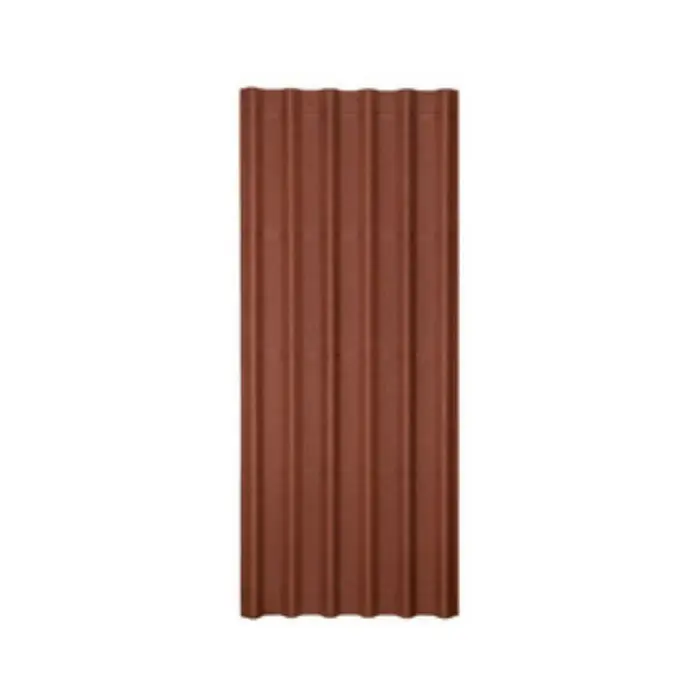 Telha Ondulada Fibra Stilo Vermelha 3mm 2×0,82cm Onduline