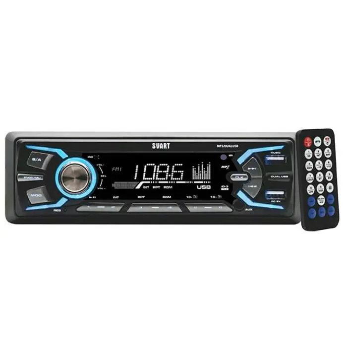 Radio Automotivo USB 15W 12V SVART-B-0589