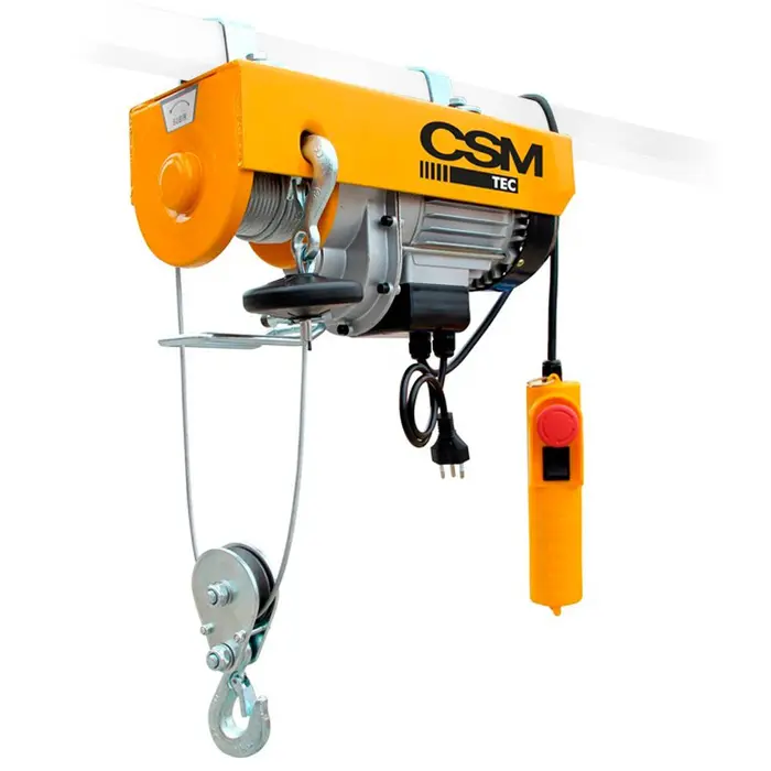 Guincho Elétrico de Cabo de Aço 600Kg 220V CSM-TEC-300
