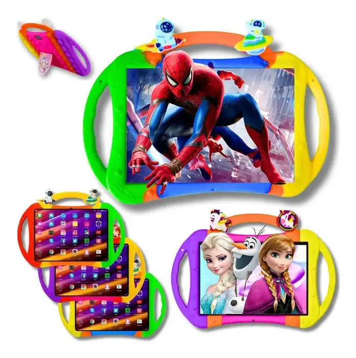 Tablet Infantil Atouch K10 Android 64GB 10.1equot; Wi-Fi Bluetooth Rosa